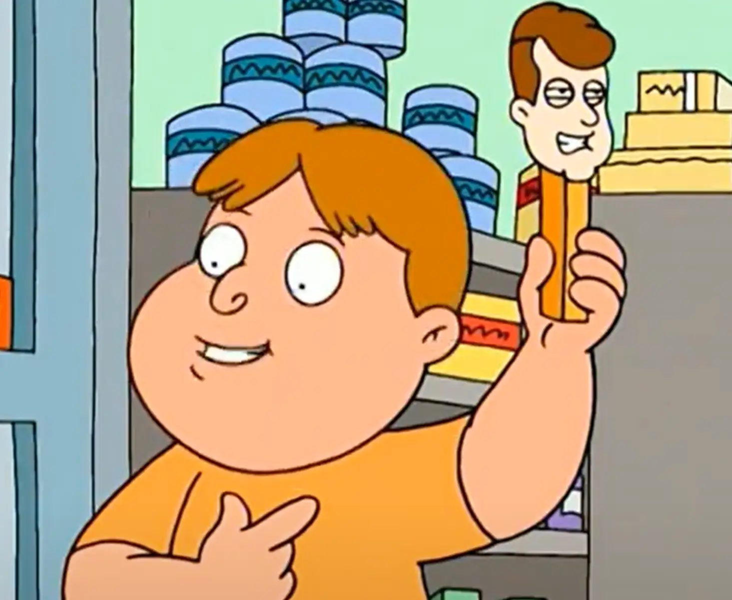 It's one of the earliest jokes in Family Guy. (Fox)