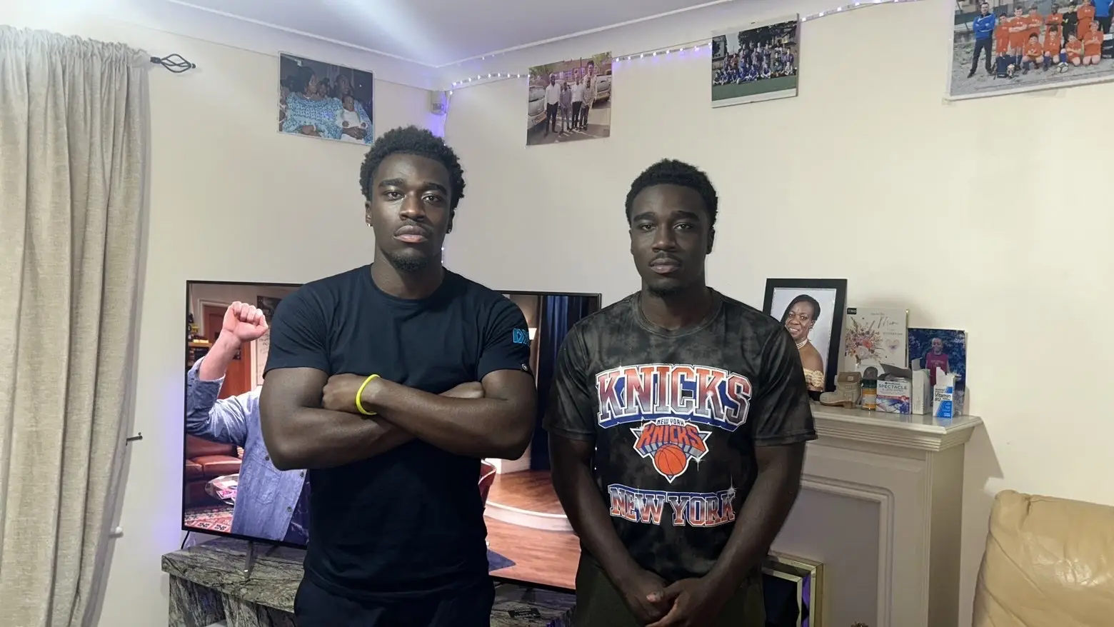 Joshua and his twin brother (GoFundMe)