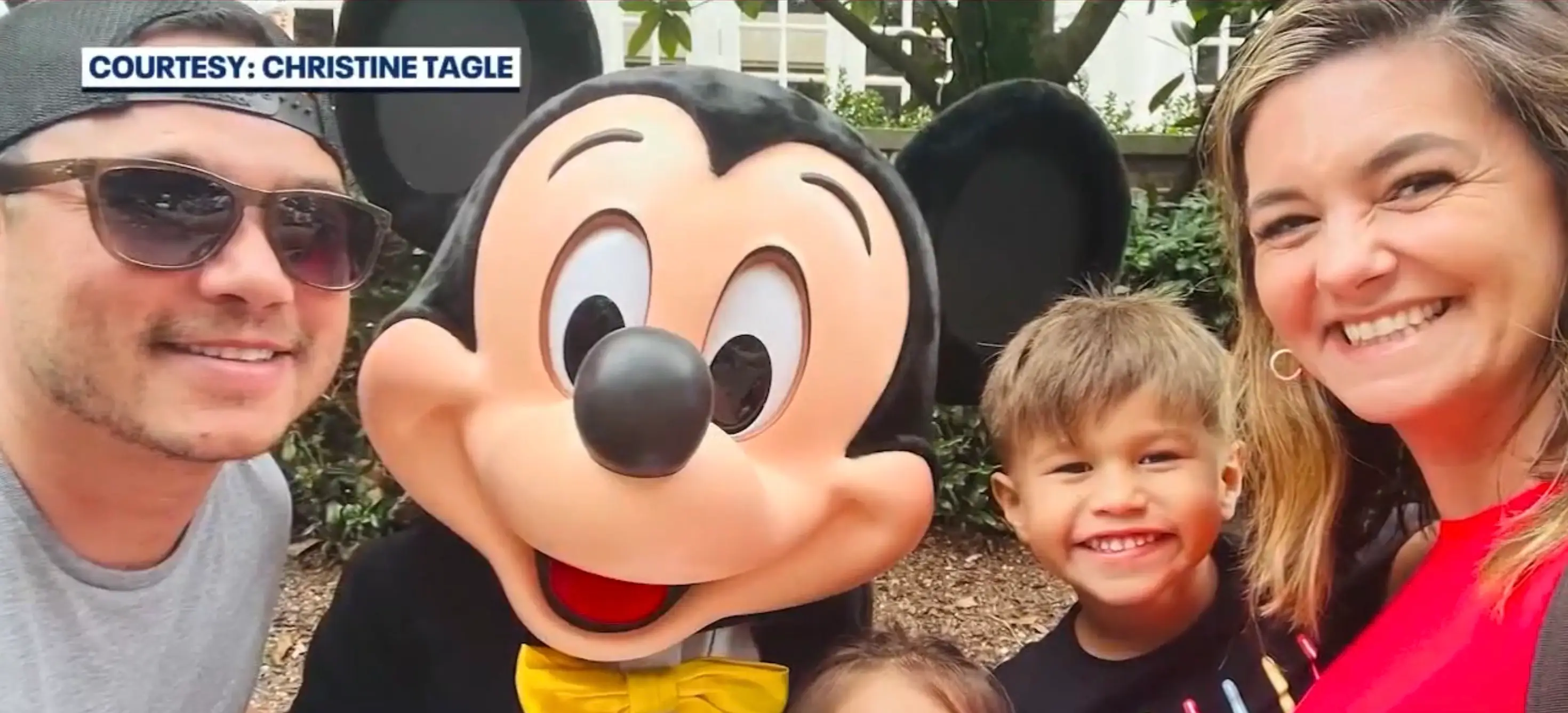 Parents Ernesto and Christine have applauded quick-thinking Disney staff and heroic passersby for helping save their son (Fox 35 Orlando)