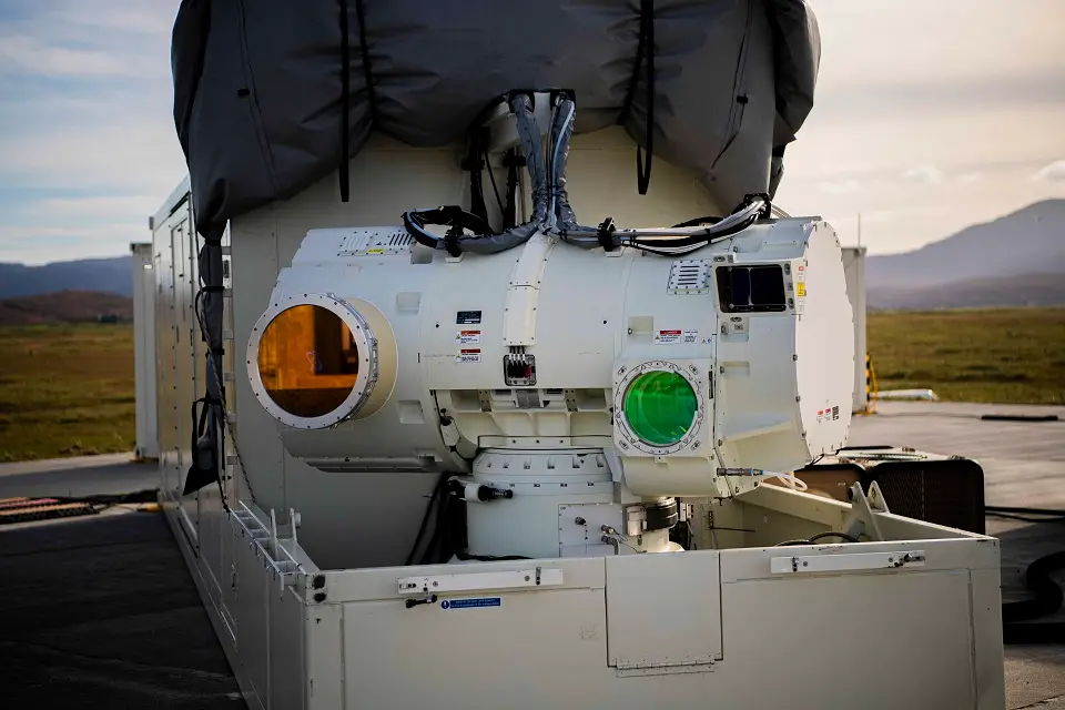 A newly declassified video shows the cutting-edge DragonFire laser weapon in action.