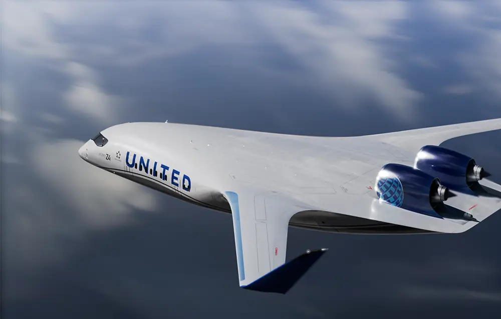 How the outside of the plane could look (Jet Zero)