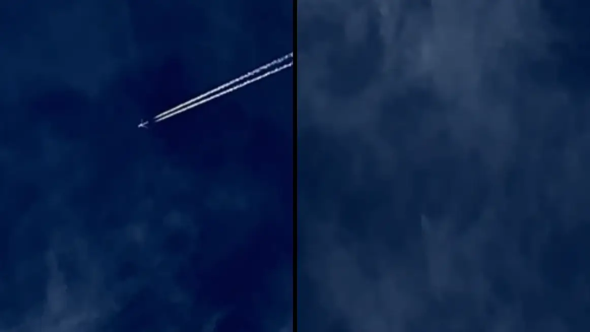 'UFO' spotted on film as man tests out new camera