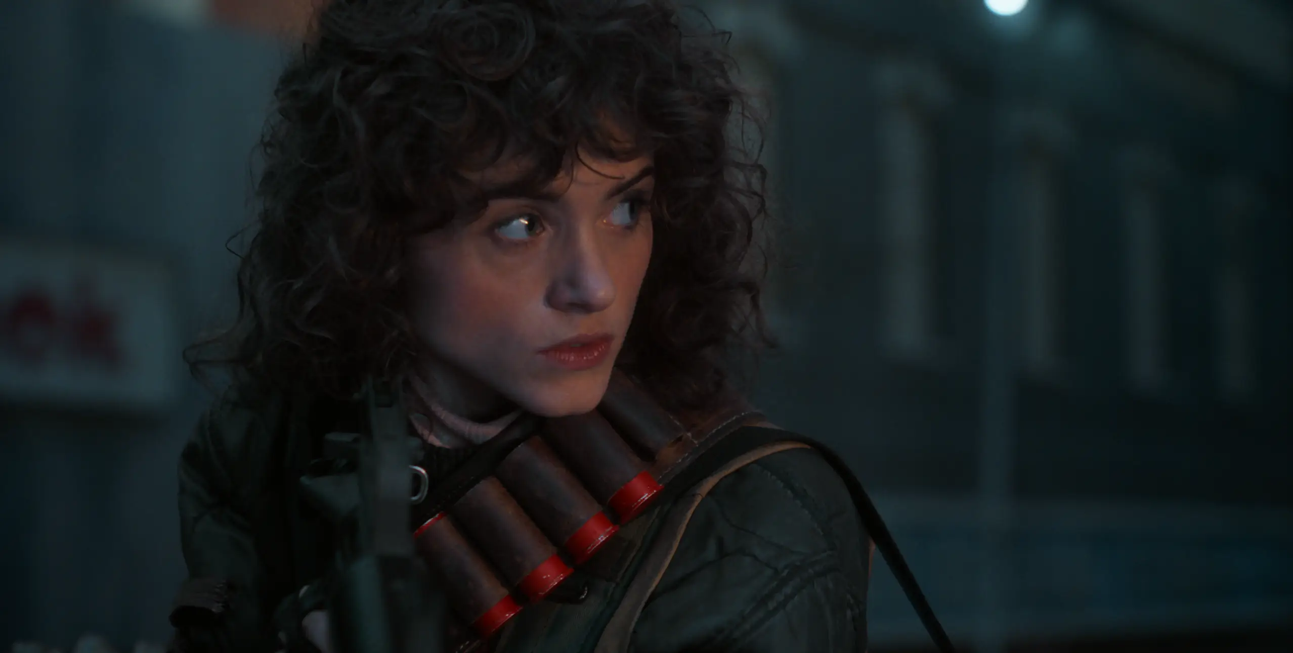 Nancy straight up murders multiple members of the military (Netflix)