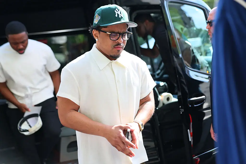 Justin Combs at his father's trial earlier this year (Michael M. Santiago/Getty Images)