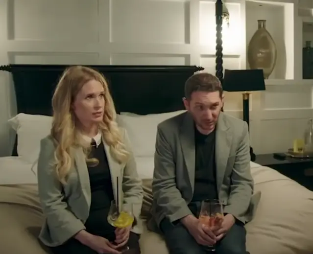 Jon and Lucy in one scene from Meet the Richardsons (Dave)