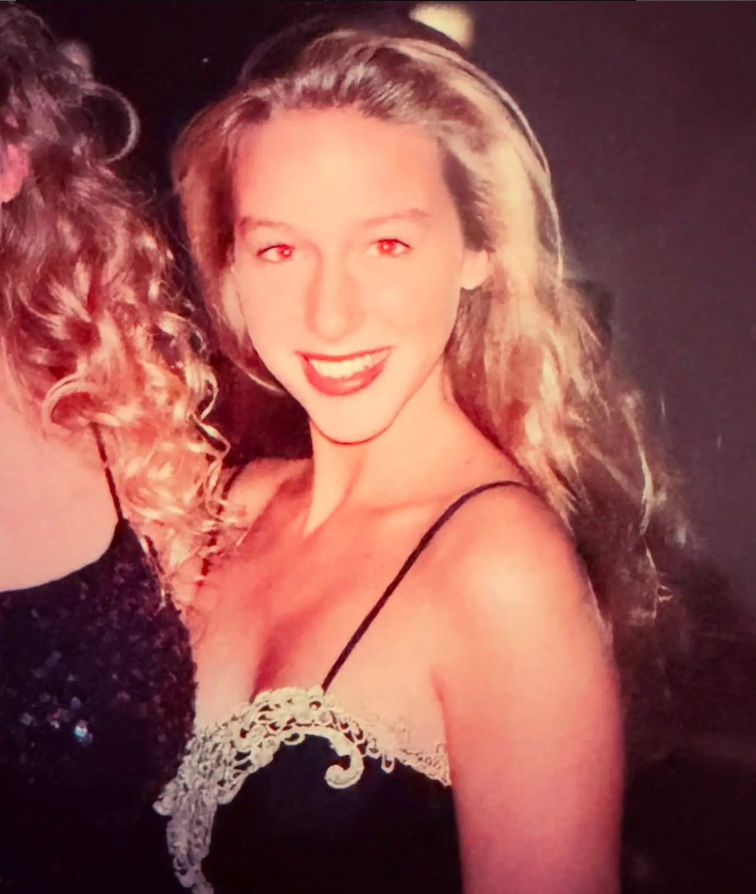 Gagne, pictured in high school, said she was plagued by 'compulsions' while growing up (Instagram/@patricgagne)