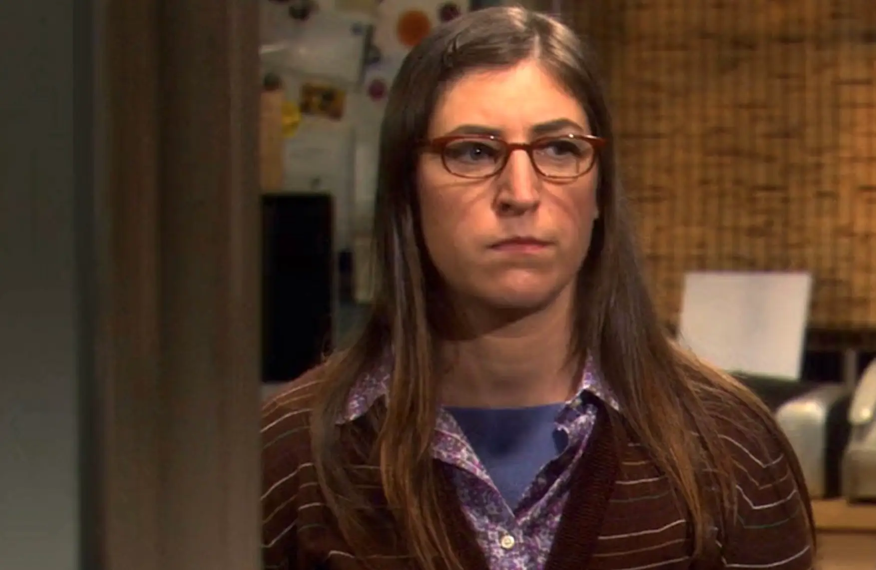 Bialik as Amy in The Big Bang Theory (Warner Bros)