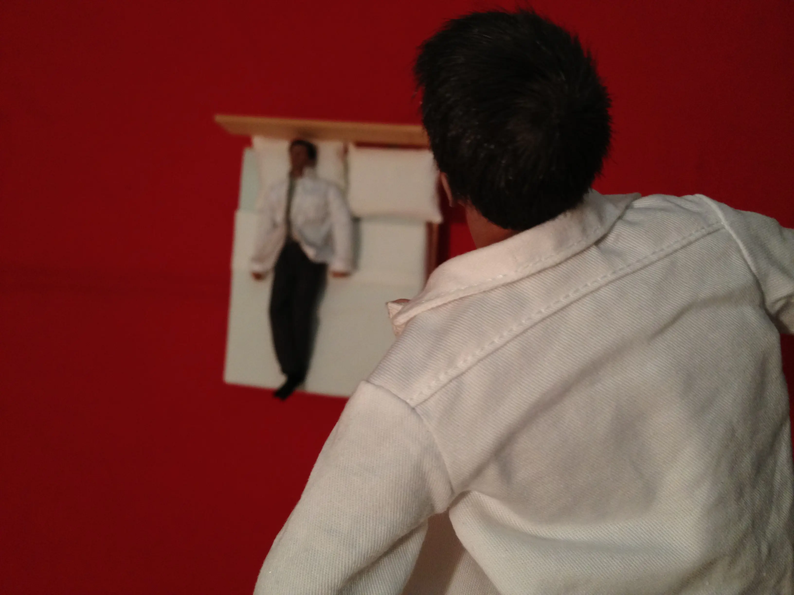 He felt like he was looking down at his own body, but didn't think it was him (Getty Stock Photo)