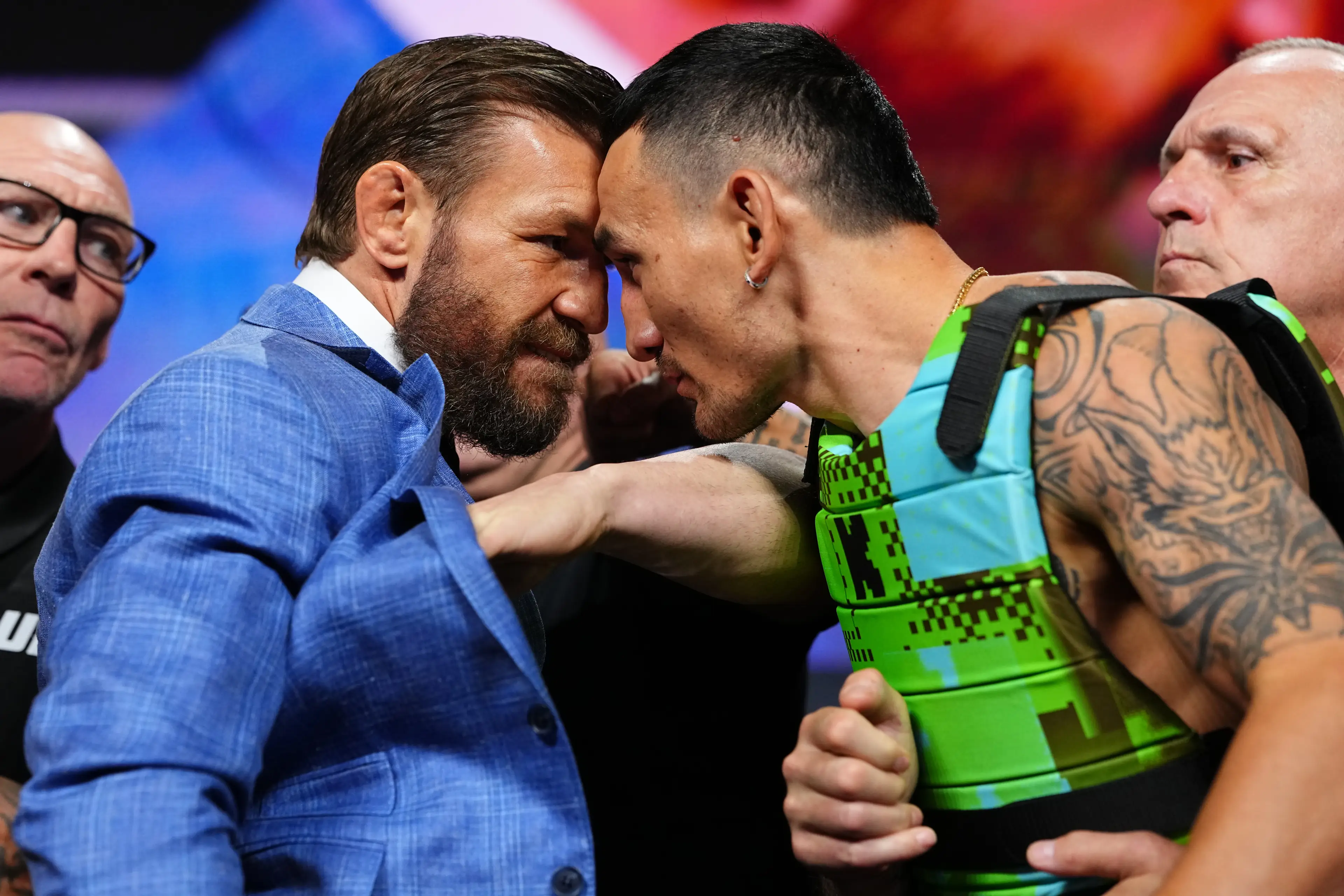 McGregor and Holloway are headlining UFC 329 in Las Vegas (Chris Unger/Zuffa LLC)