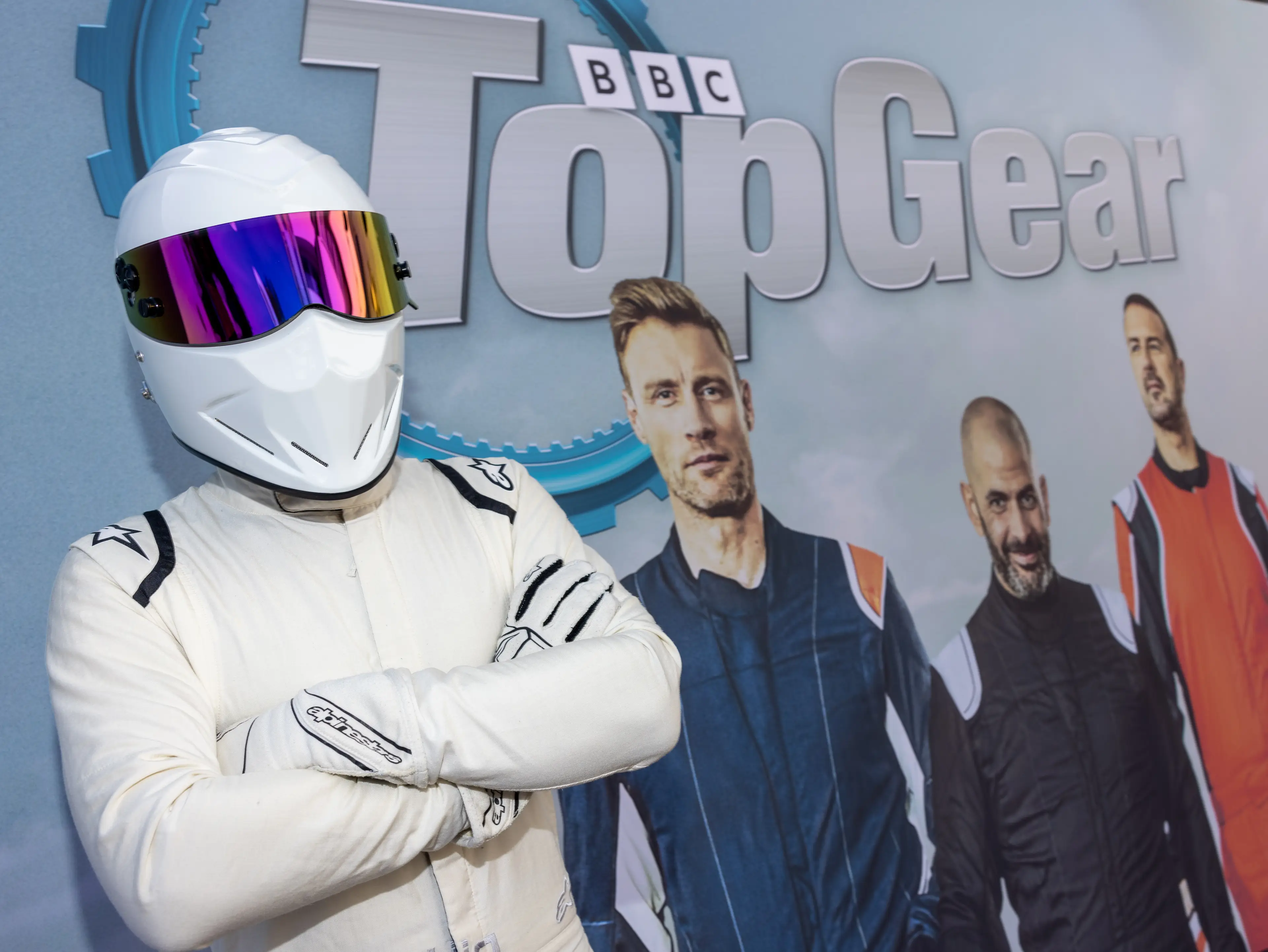 Paul Rees was The Stig from 2019 up until the crash in 2022 (Arnold Jerocki/Getty Images)