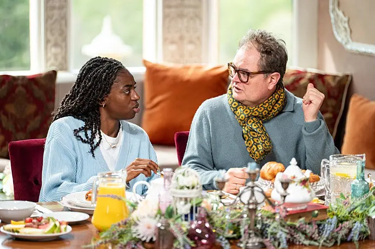 Cat and Alan are the last Traitors standing (BBC)