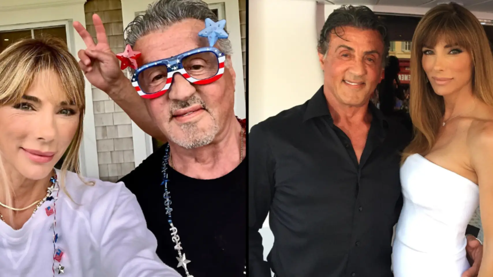 Instagram/Sylvester Stallone. Instagram/Jennifer Flavin