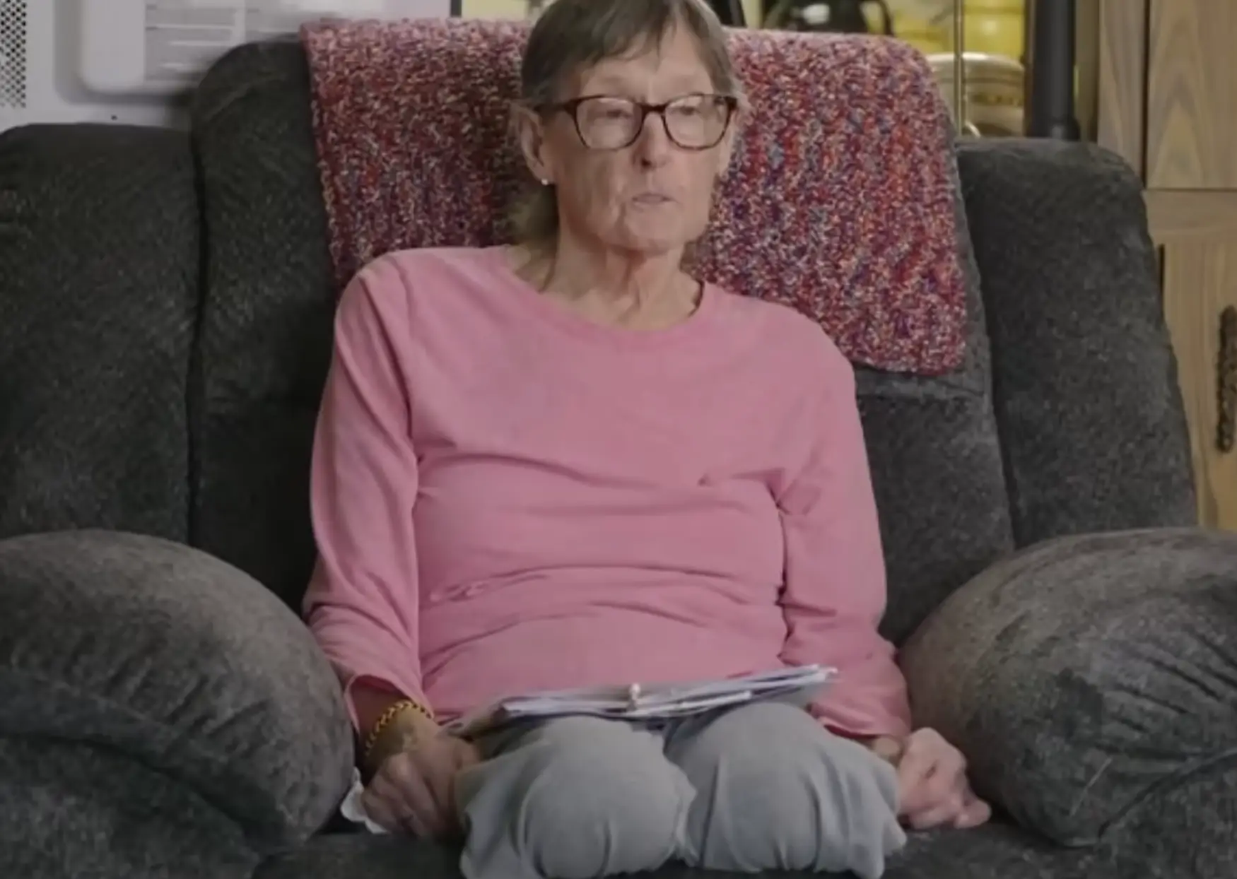 Sharon Jacks has since had the other leg removed after surgeons amputated the wrong one first (WBNS 10 TV)