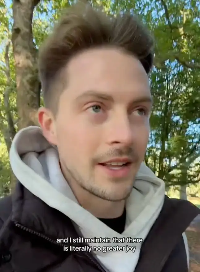 Dr Alex claims that he's been a lot happier since he put the pints down (TikTok/dralexgeorge)