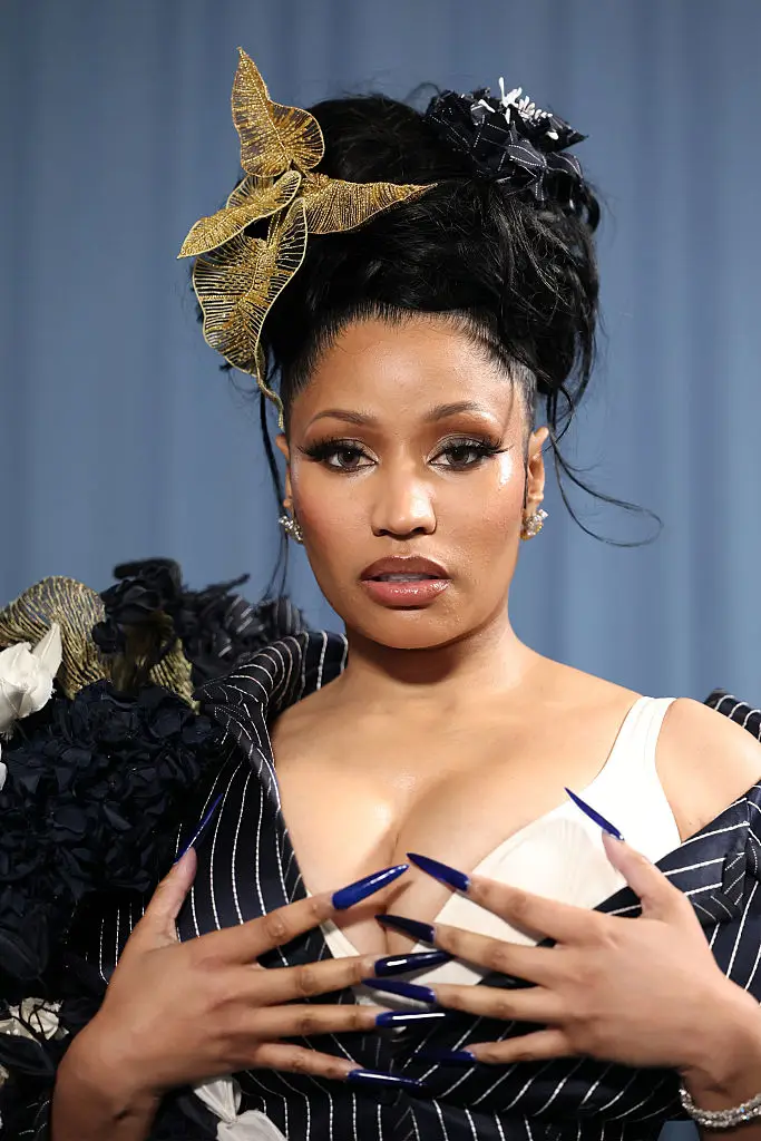Nicki Minaj aimed a homophobic slur at journalist Don Lemon who reported on a ICE protest at a church (Mike Coppola/MG25/Getty Images for The Met Museum/Vogue)