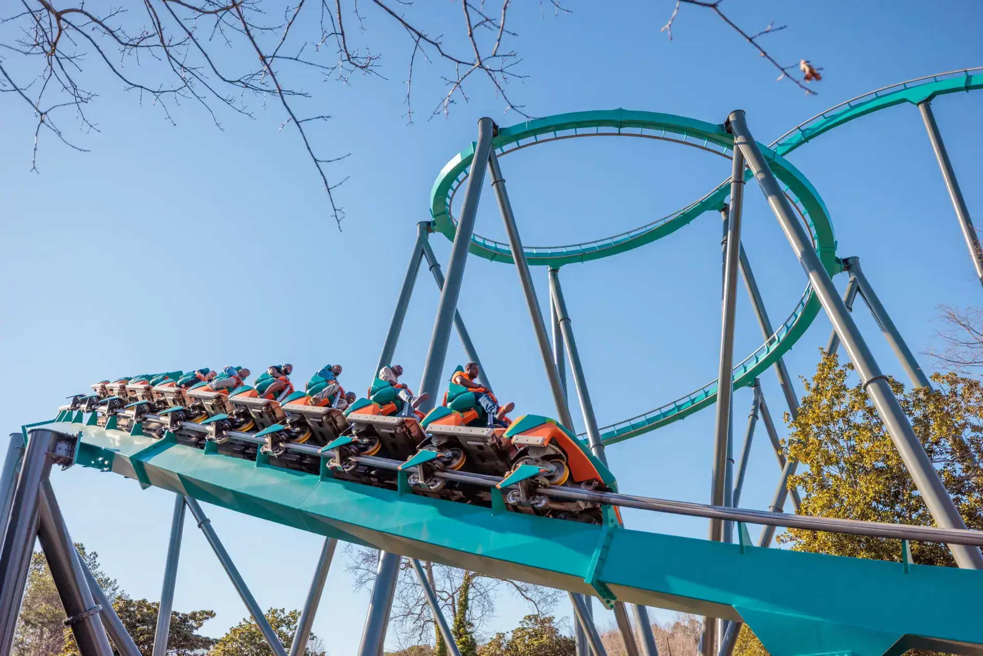 The Goliath has been evacuated following the incident (Six Flags Over Georgia)