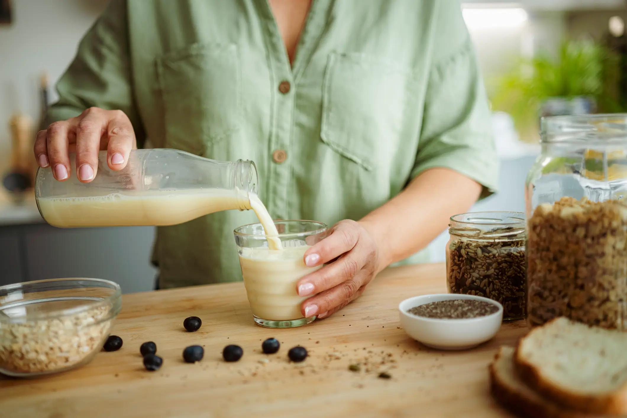 Who knew that soy milk is potentially worse for you than dairy milk? (Getty Stock Image)