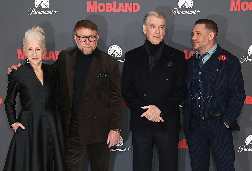 Variety reported that there definitely wasn't a problem between Tom Hardy and Helen Mirren, and she'd previously hit out at claims of a feud between them (Alan Chapman/Dave Benett/WireImage)