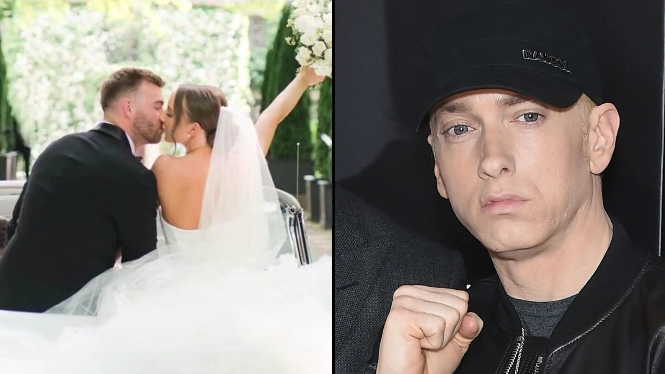 Eminem shares touching moment with daughter Hailie Jade as she gets married