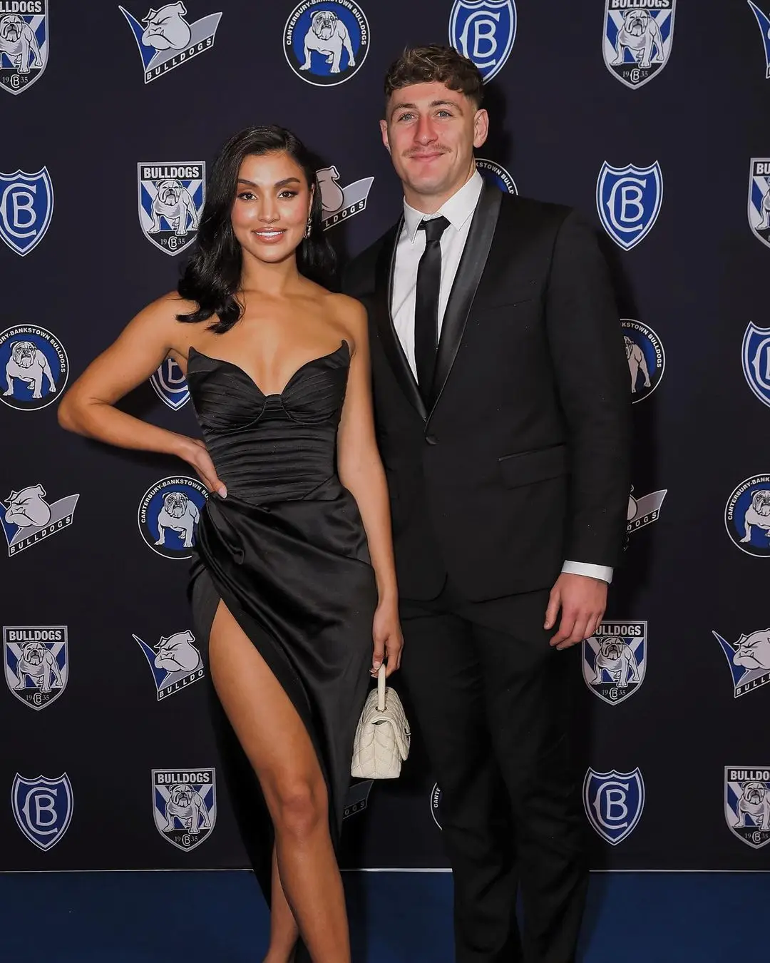 Max plays for the Bulldogs in Australia's NRL competition.