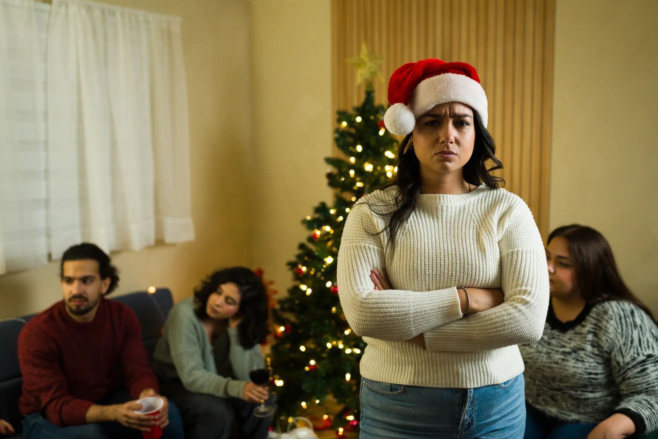 Christmas pressure can turn small disagreements into unexpectedly emotional moments (Antonio_Diaz/Getty Images)