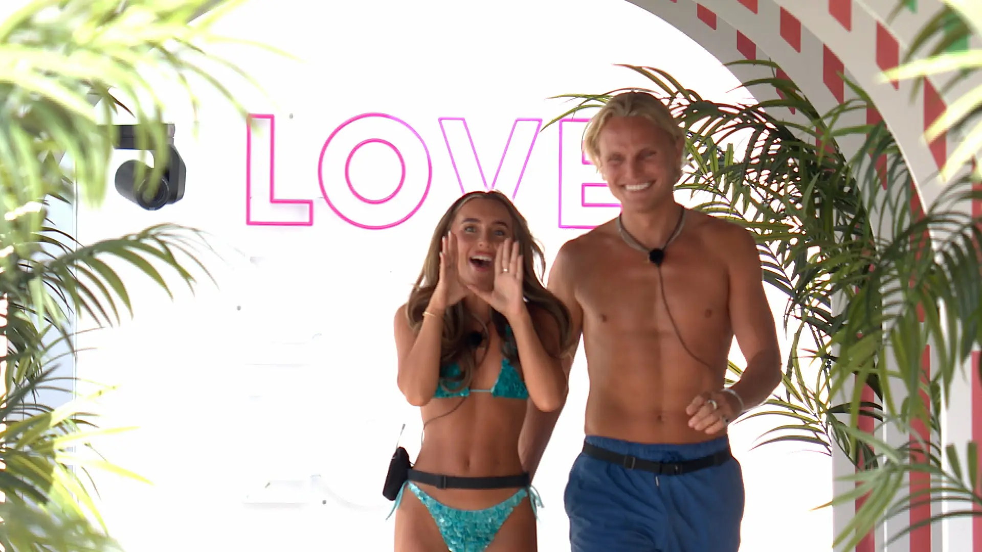 George spent a brief few days in the villa (Lifted Entertainment/ITV Pictures)