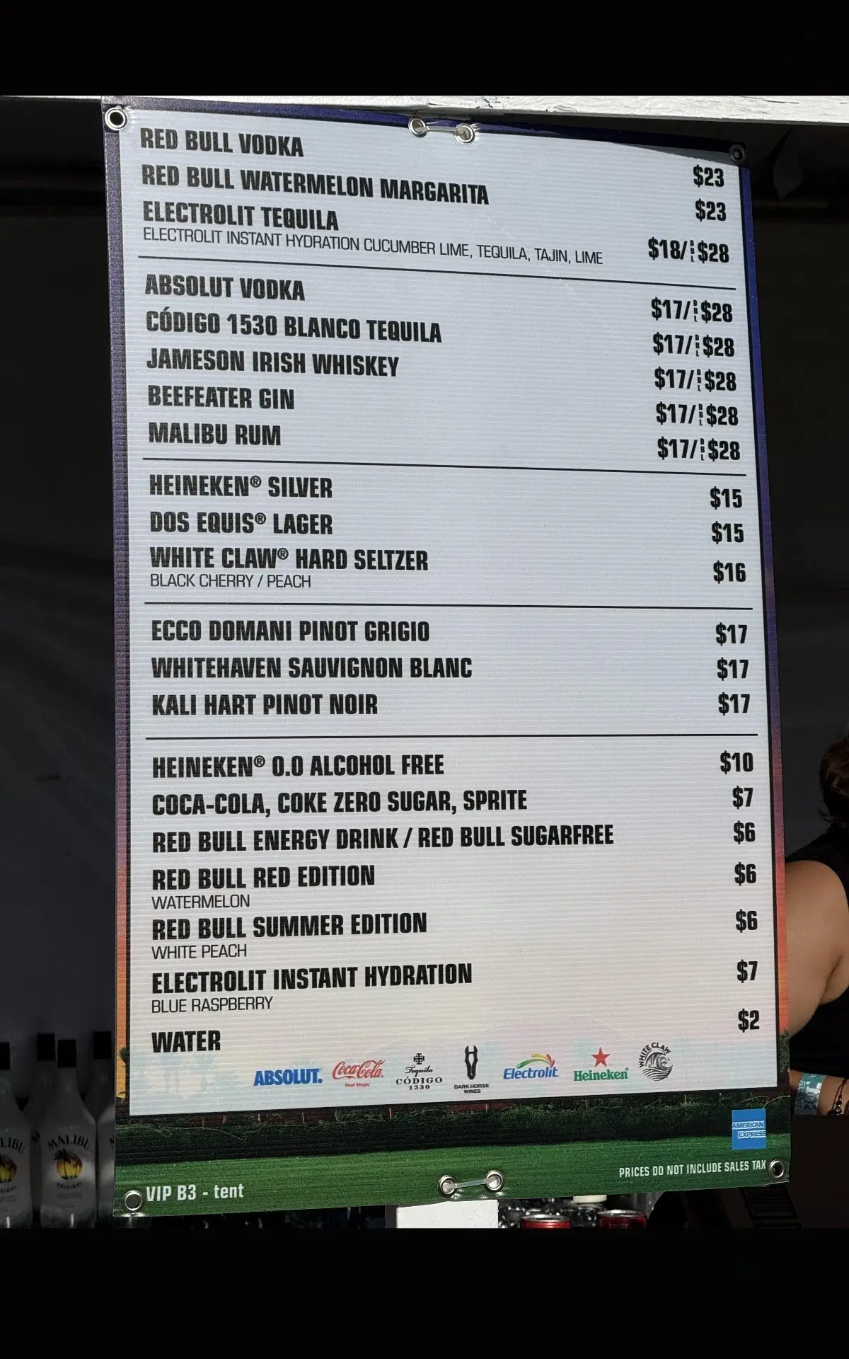 Just make sure you've budgeted for food and drink (X/@MYFriendGavin)