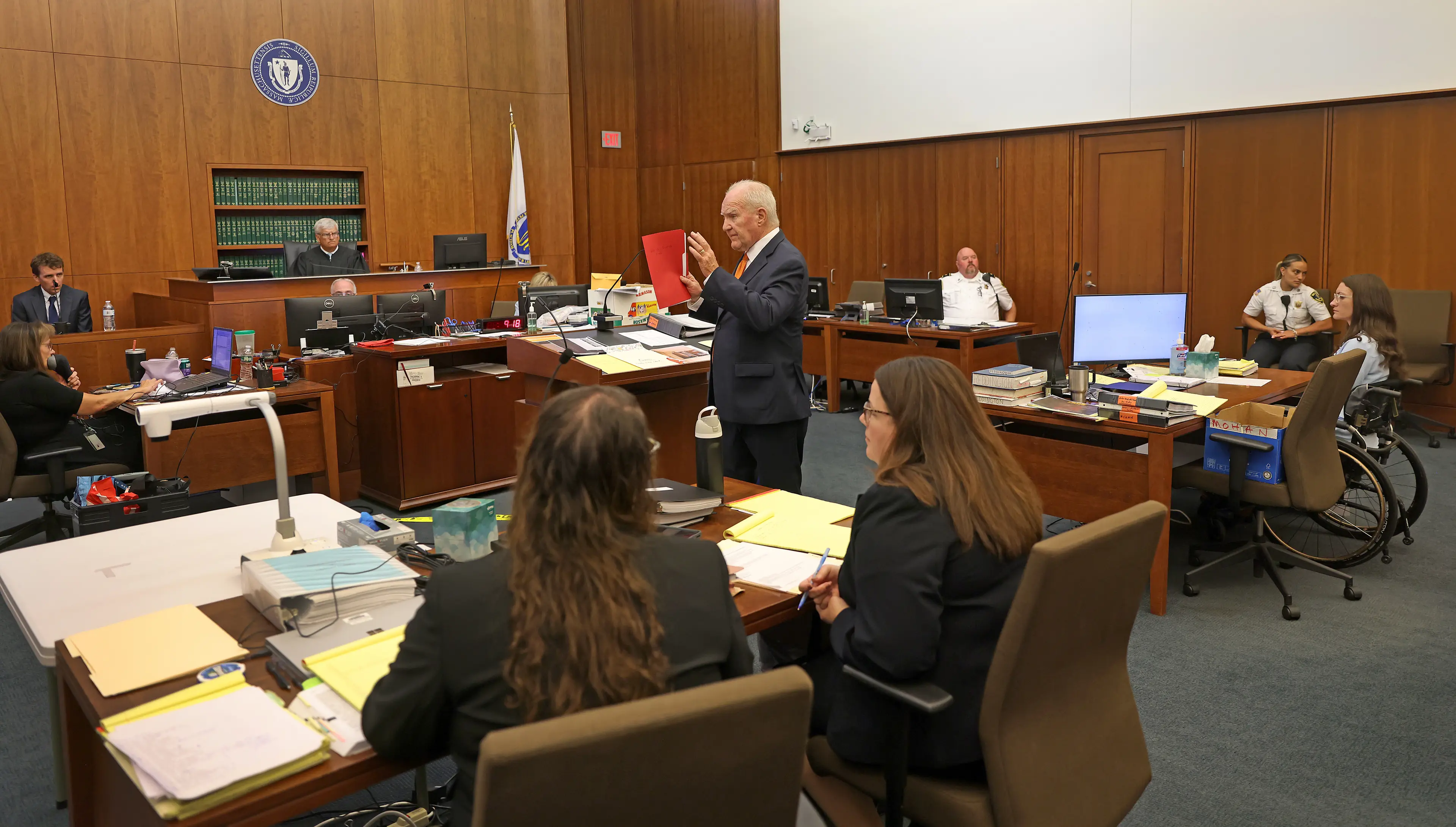 Jurors are struggling to reach a unanimous verdict following the five week trial (David L. Ryan/The Boston Globe via Getty Images)