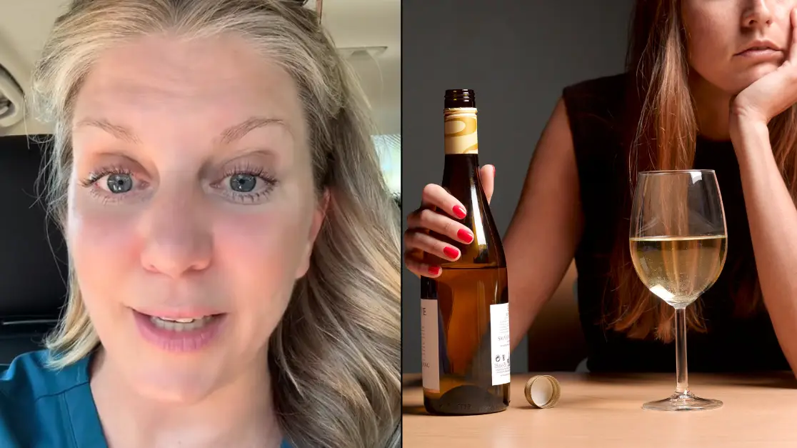 TikTok/@hospicenursejulie / Getty Stock Image