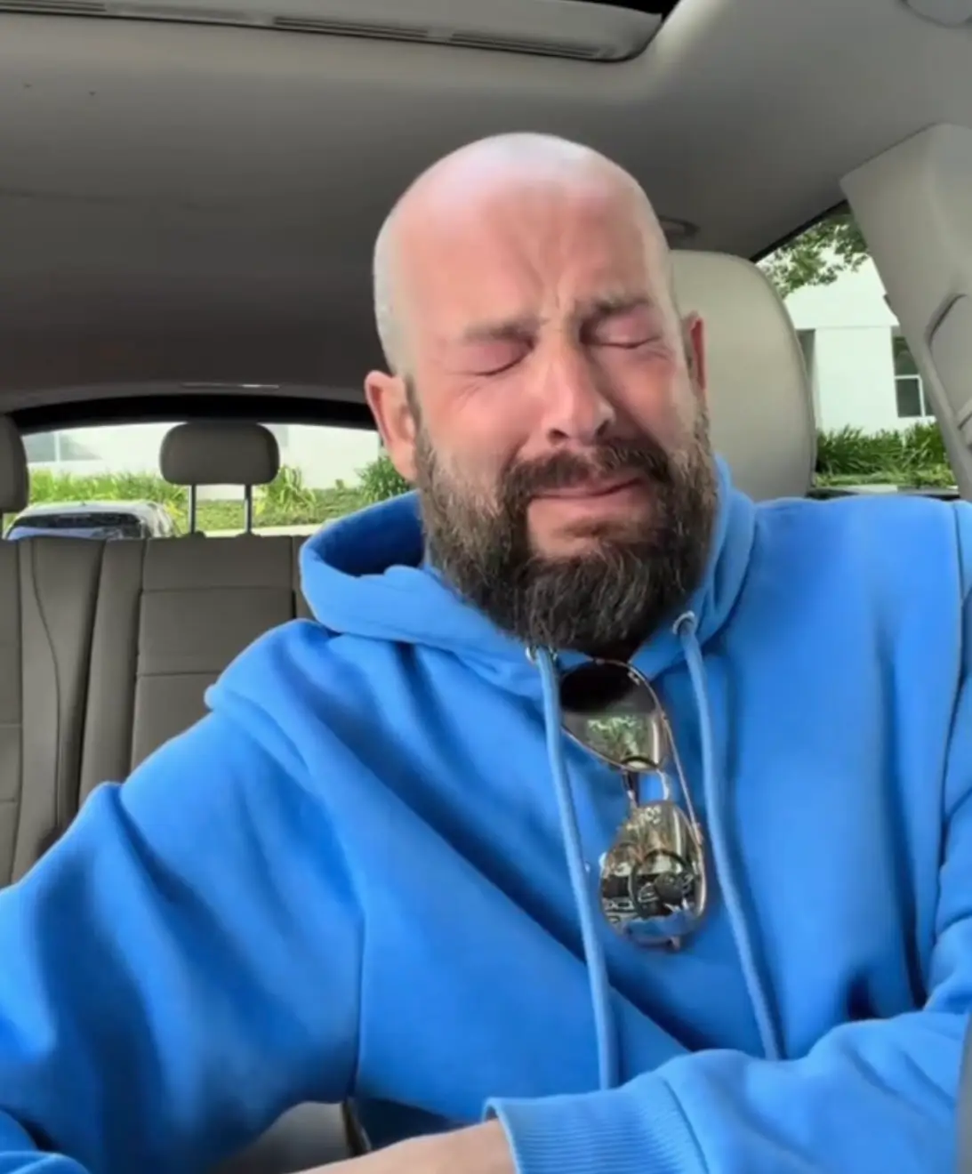 He shared an emotional video online detailing the 'relief' the diagnosis had given him (TikTok/@millennialdad)