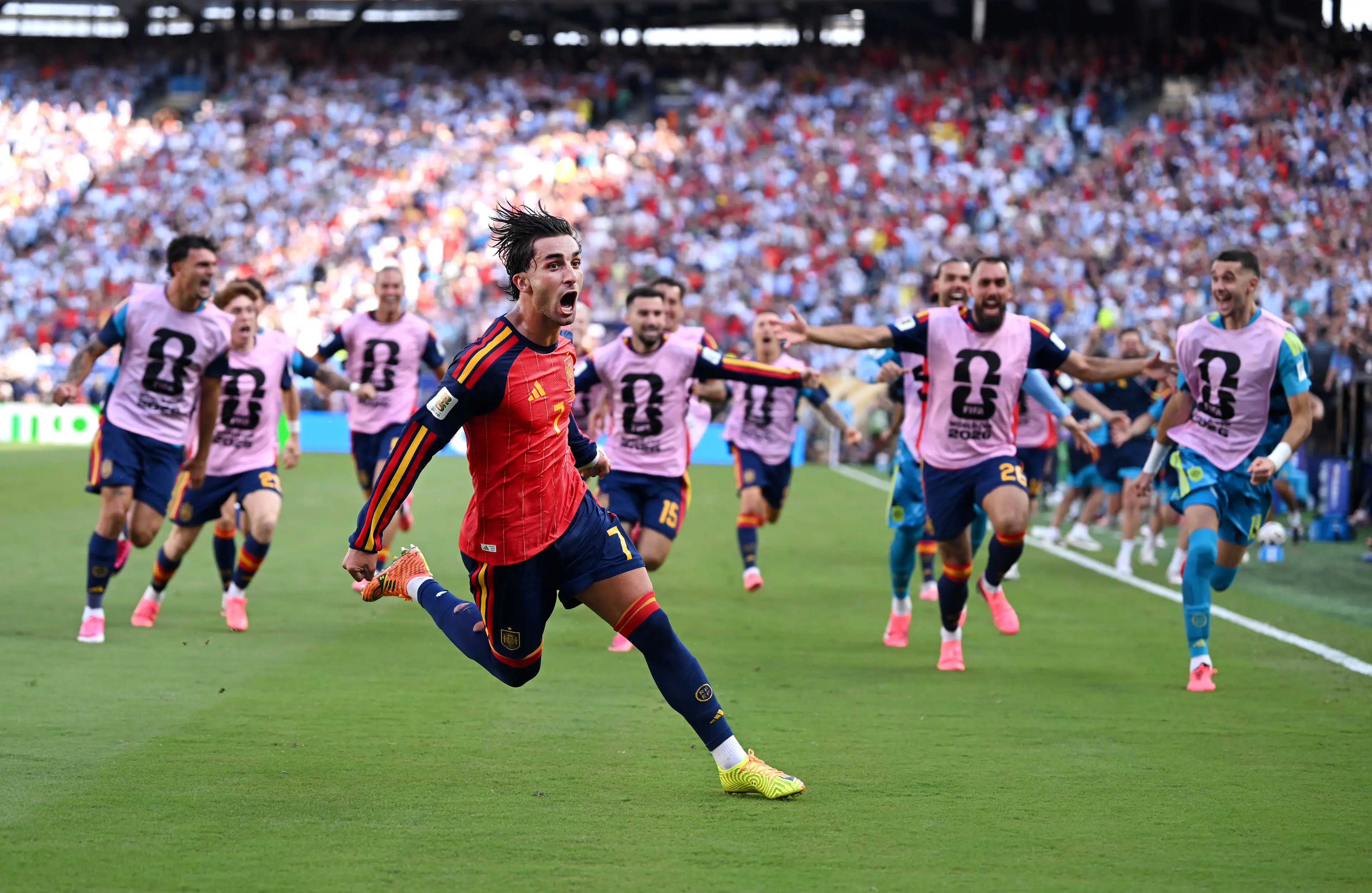 A goal from Ferran Torres sealed the deal for Spain (David Ramos/Getty Images)