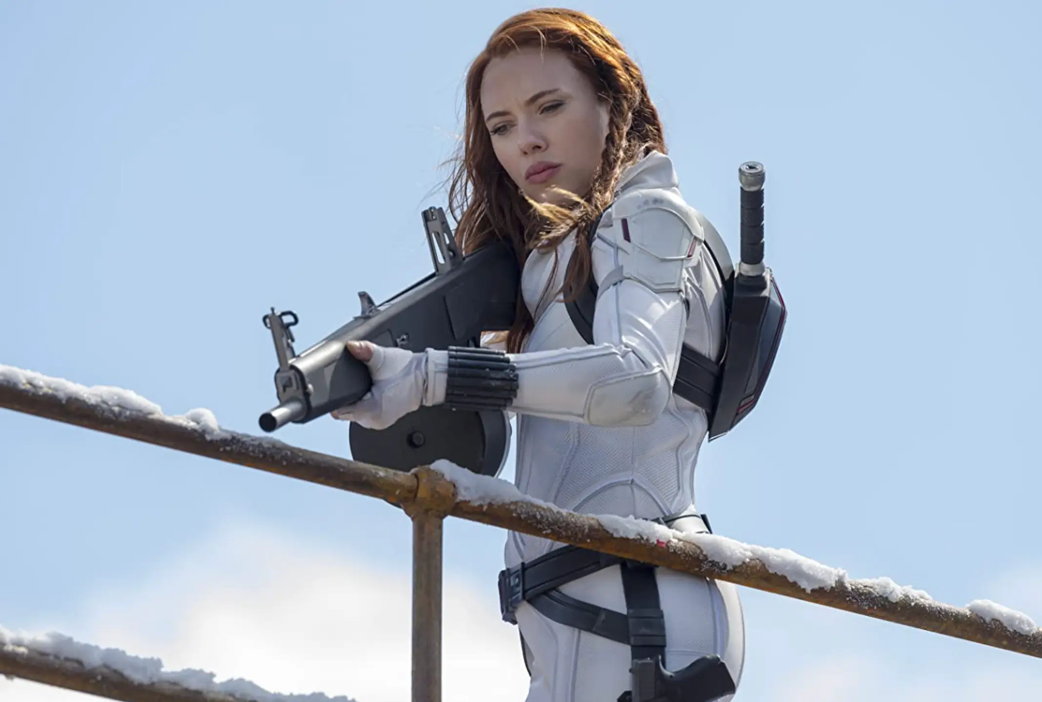 Johanson in 2021's Black Widow.