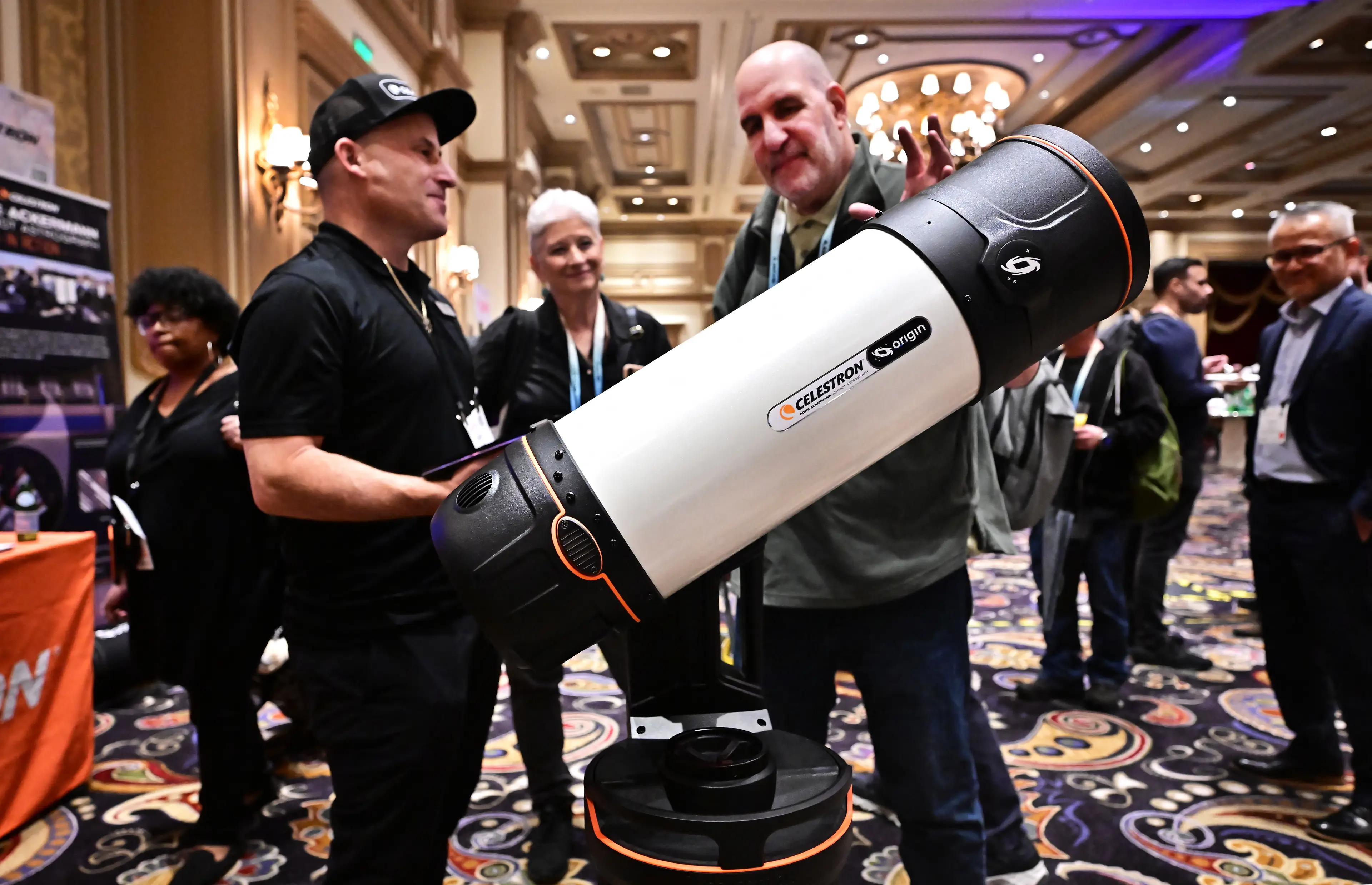 The telescope doesn't come cheap (FREDERIC J. BROWN/AFP via Getty Images)