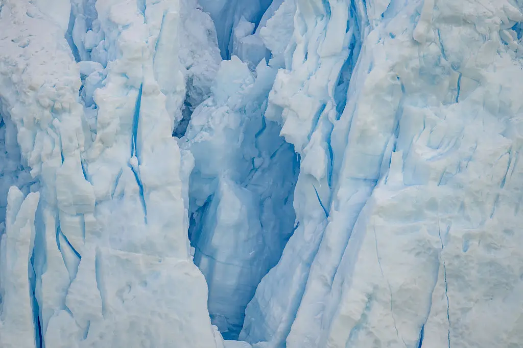 Conspiracy theorists think 'chambers of cold' at the ends of the world mean a prison in Antarctica (Sebnem Coskun/Anadolu via Getty Images)