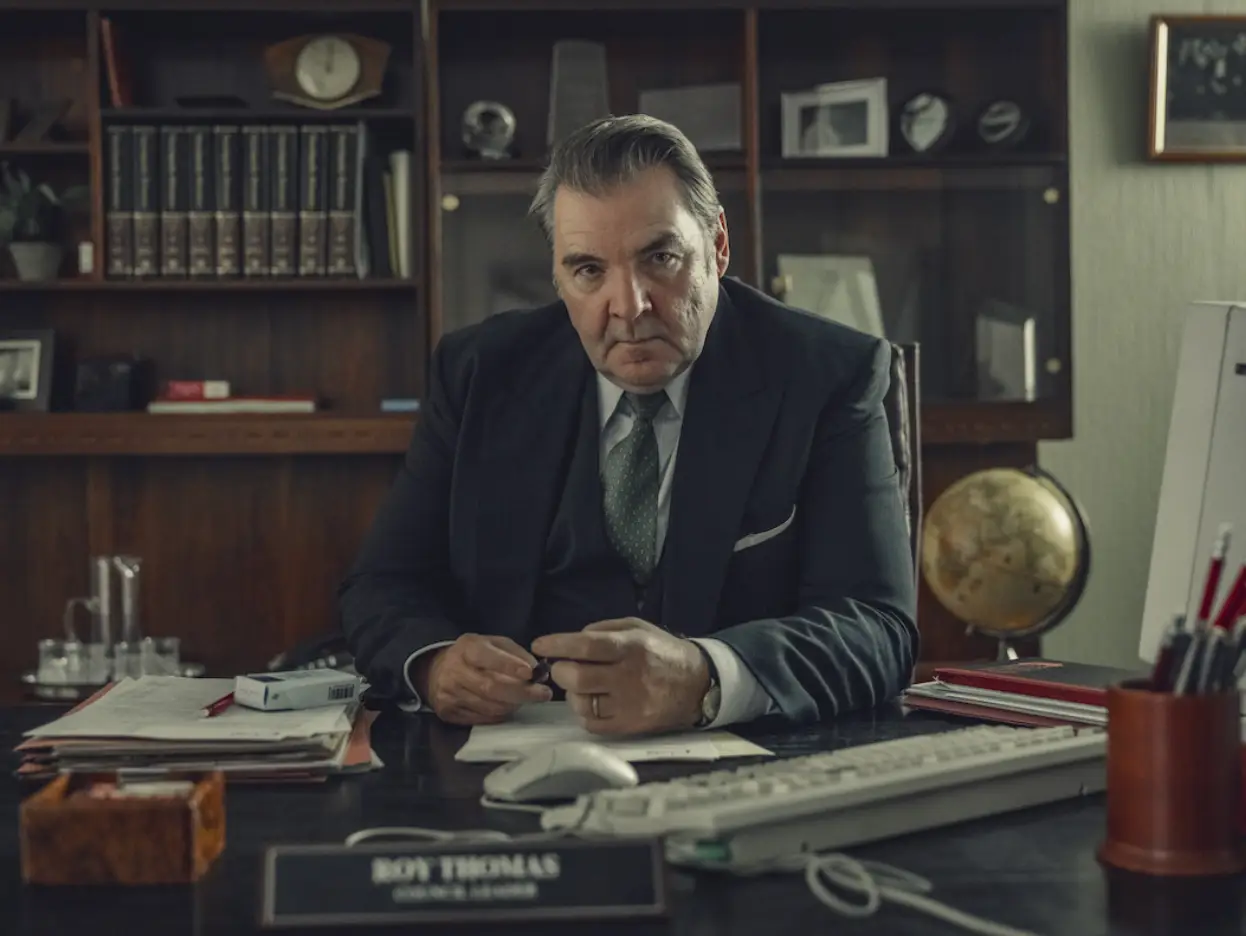 Brendan Coyle stars as the head of the council (Netflix)