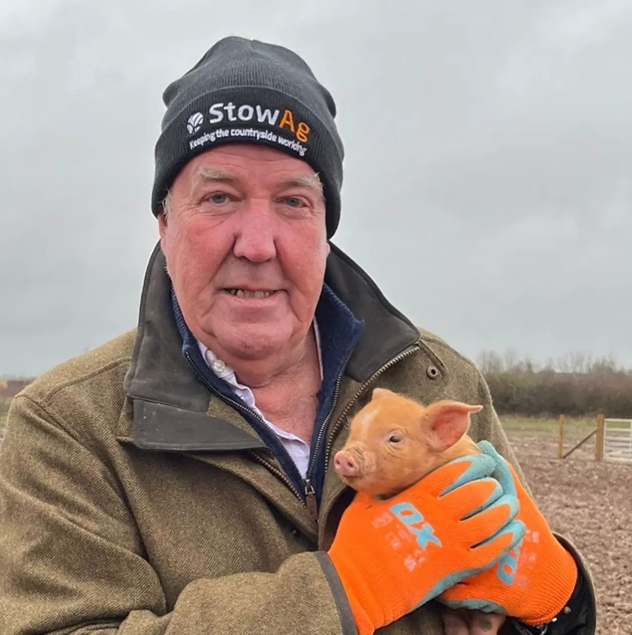 Clarkson posts on social media regularly to let his fans know how the farm is doing.