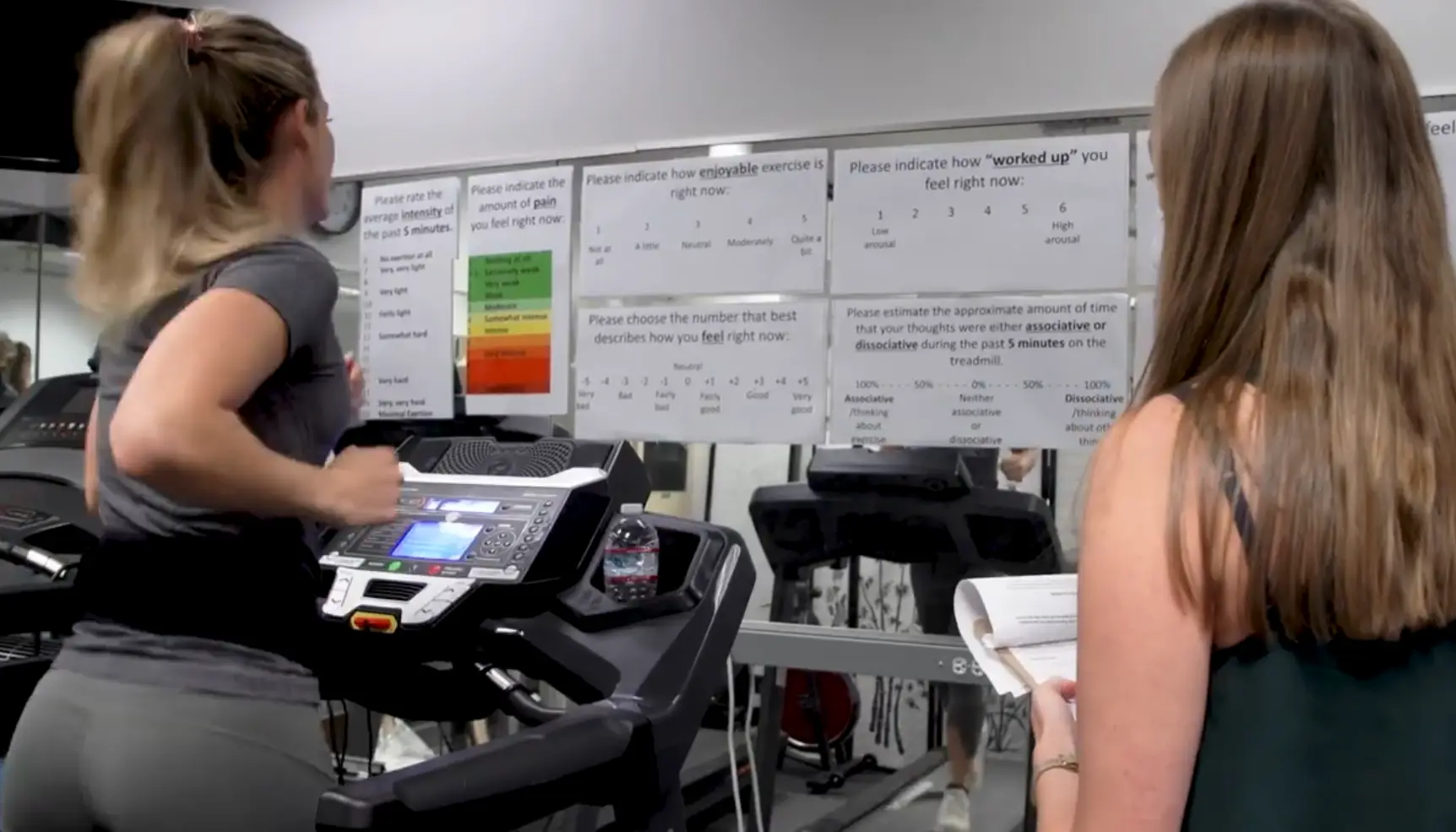 The study saw participants take part in a 30-minute run after using cannabis (YouTube/University of Colorado Boulder)