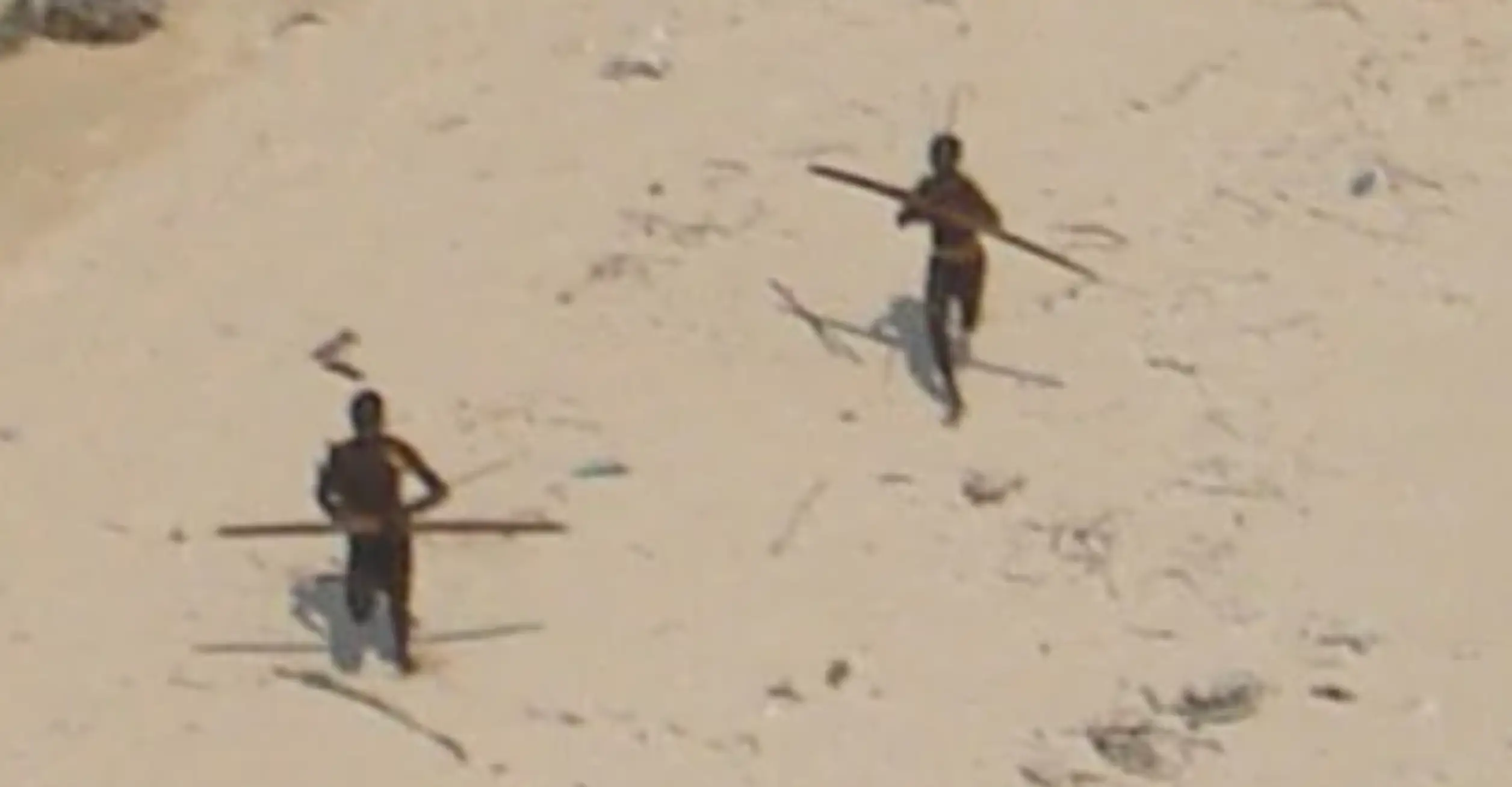 The Sentinelese tribe have lived in isolation for over 60,000 years (Indian Coast Guard)