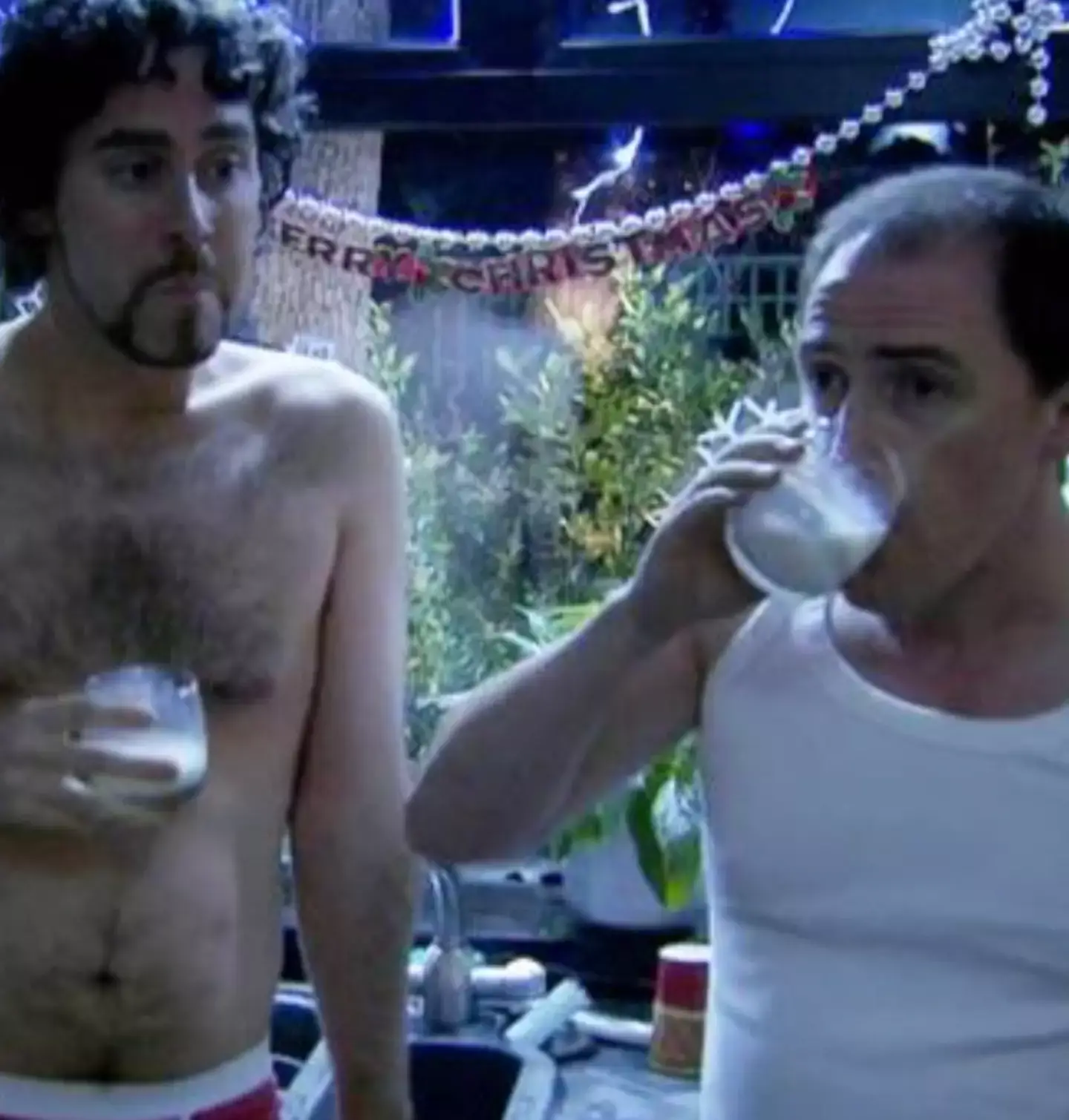 Uncle Bryn and Jason's fishing trip remains a mystery. (BBC)