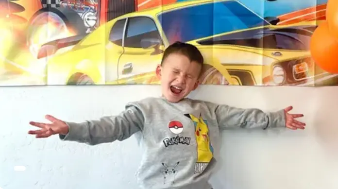 Five-year-old Justin suddenly fell ill while on holiday with his family, he was diagnosed with systemic capillary leak syndrome (GoFundMe)