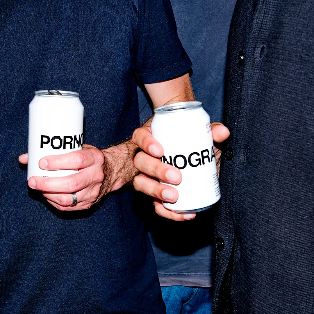 The Pornography Beer Cans