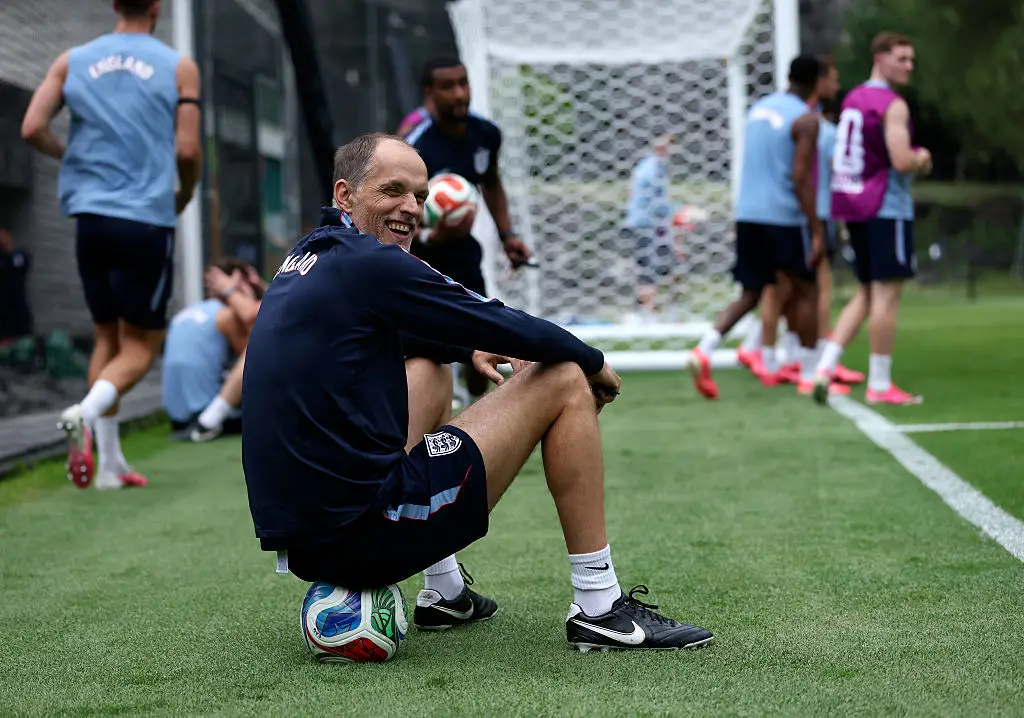 Thomas Tuchel's side trained in Mexico City on Saturday (Eddie Keogh - The FA/The FA via Getty Images)