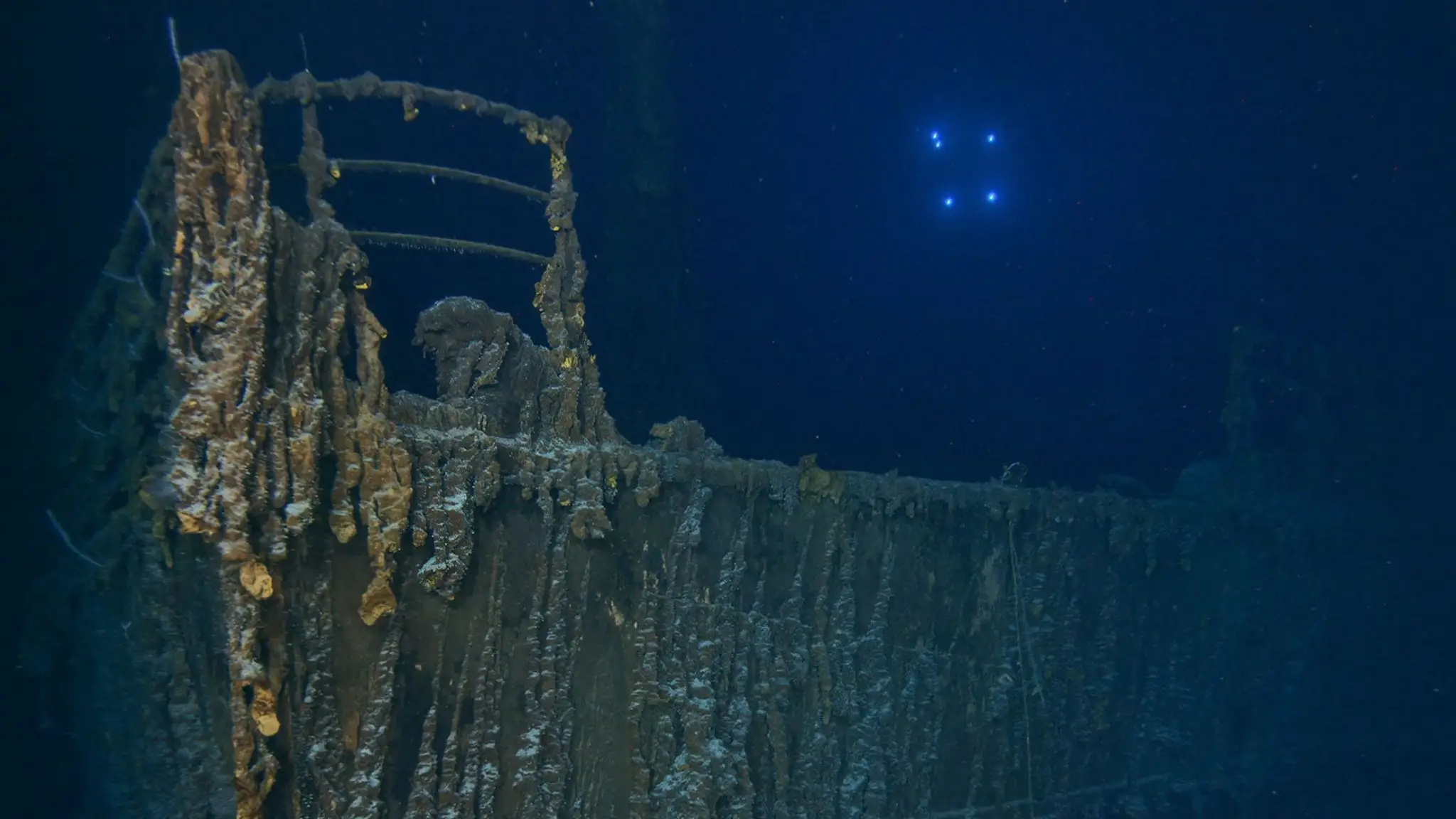Incredible new images of the Titanic wreckage have been released (RMS Titanic Inc)
