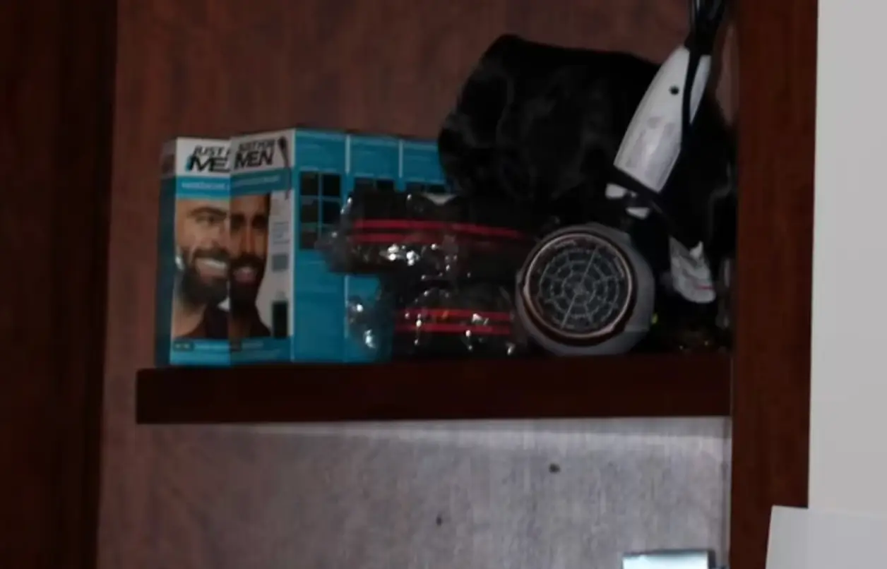 As well as multiple boxes of hair-dye, believed to be used by Combs (Department of Justice)