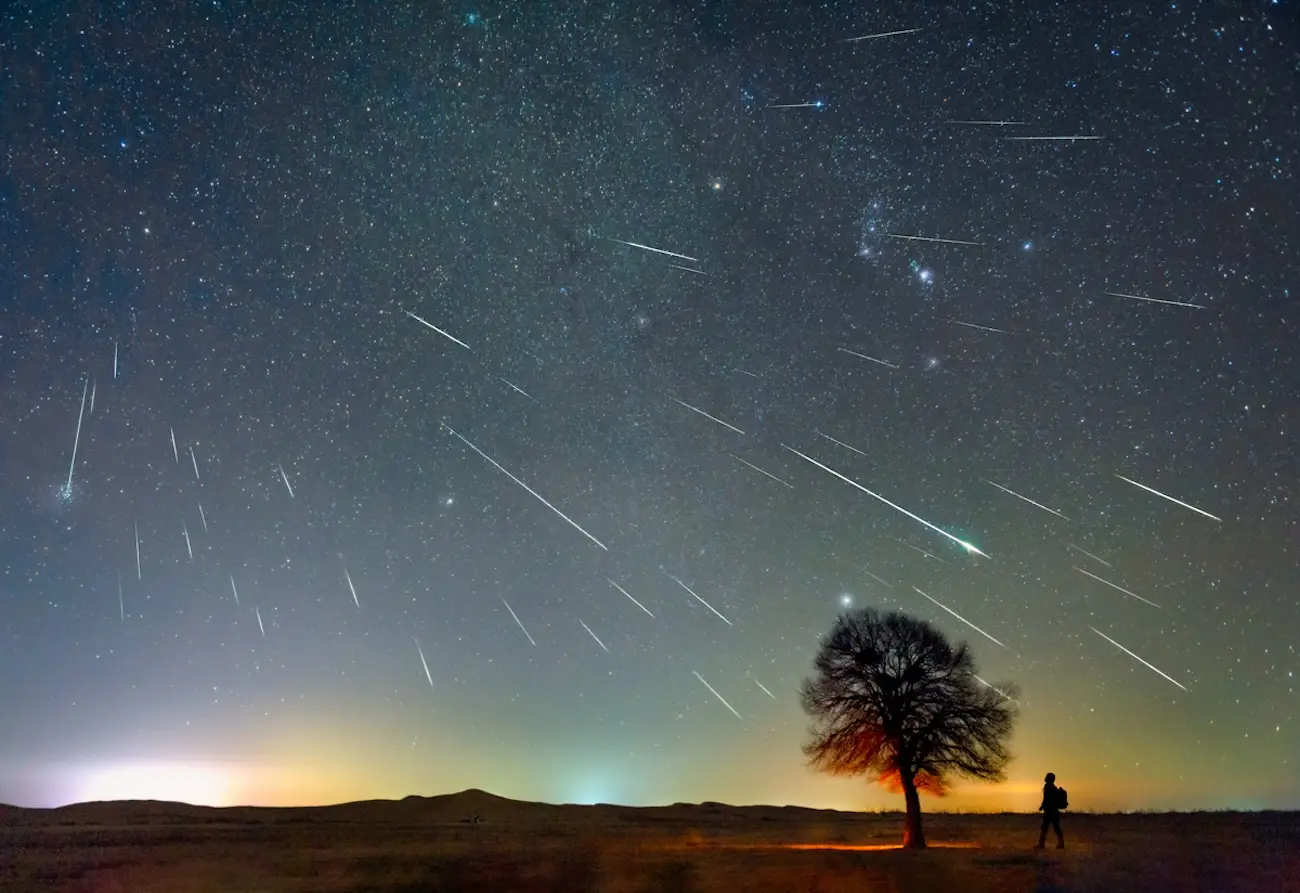 If you're lucky enough to witness the Delta Aquariids, it really is an incredible sight. (Getty Stock Images)