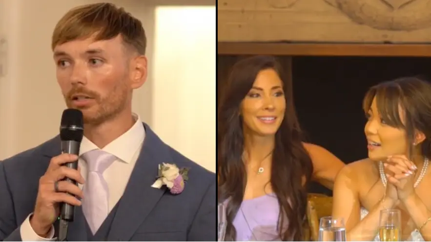 Man spent a year secretly learning Korean to surprise his wife and her family during wedding speech