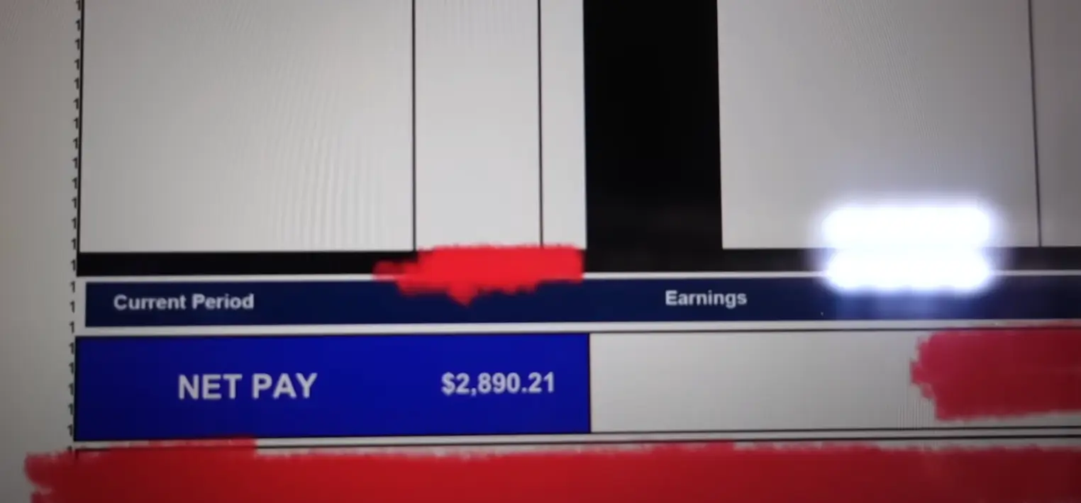 He revealed his January payslips (YouTube/Chris Wong Vlogs)