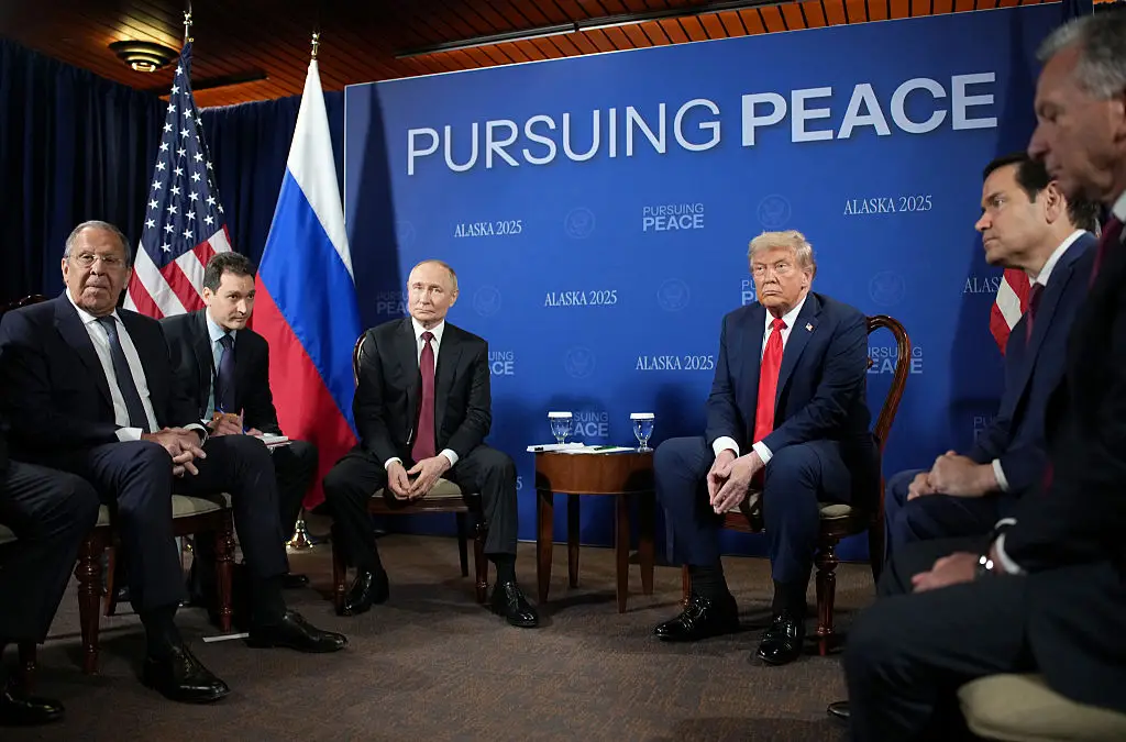 Trump is hoping the summit will bring peace in Ukraine closer (Andrew Harnik/Getty Images)