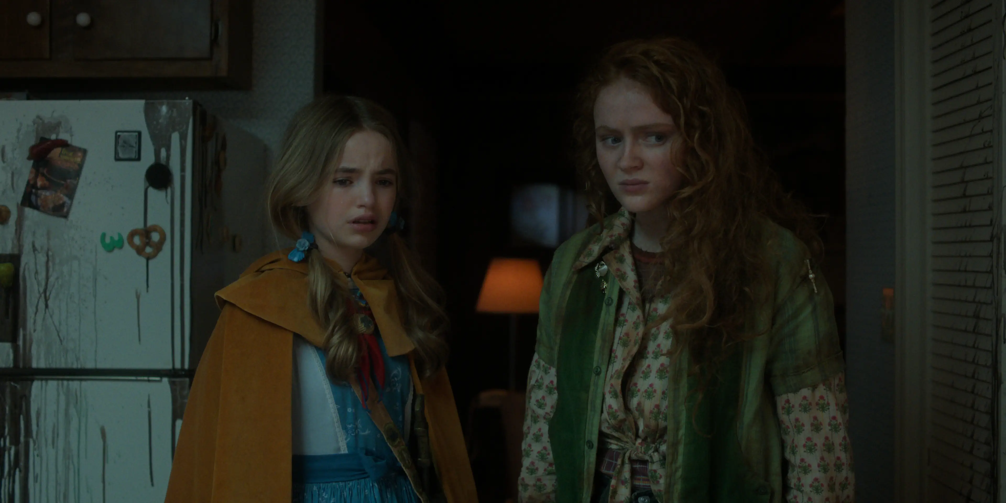 Fisher, who was just 12 at the time of filming, has been given a major role in the new season (Netflix)