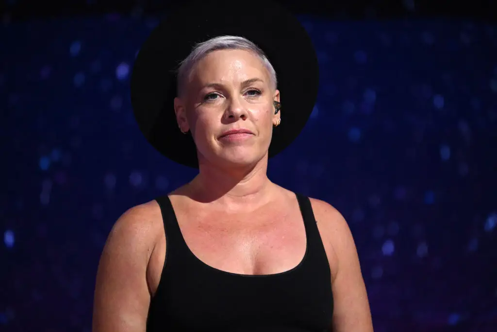 Pink shared a post criticising Macklemore over the statement (SAUL LOEB/AFP via Getty Images)
